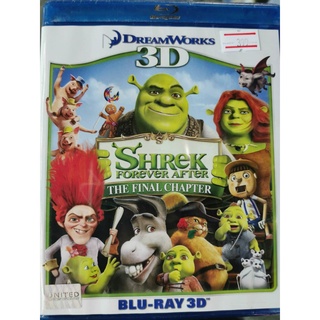 Blu-ray 3D : Shrek Forever After: The Final Chapter (2010) เชร็ค สุขสันต์นิรันดร " Dream Work Animation "