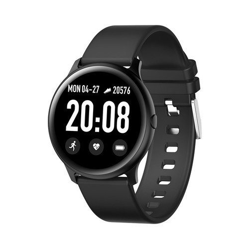 smart watch KW19 ultra-thin body blood pressure heart rate monitoring Bluetooth