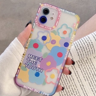 [พร้อมส่ง🇹🇭] เคสไอโฟน ลายดอกไม้💐 (04) เคสiPhone เคสใส iPhone11 iPhoneXR iPhone12 iPhone13 iPhone7Plus/8Plus iPhoneXsMax