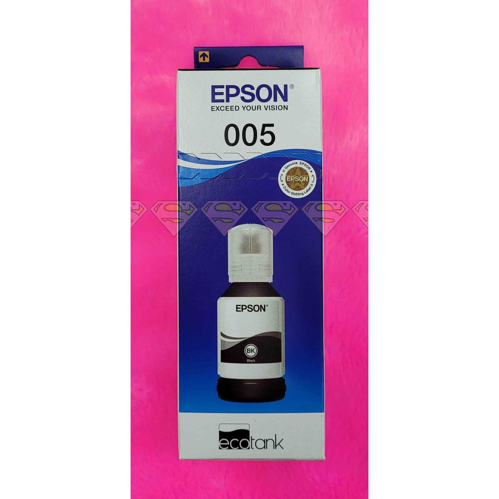 EPSON 005 BK สีดำหมึกกันน้ำ ของแท้
