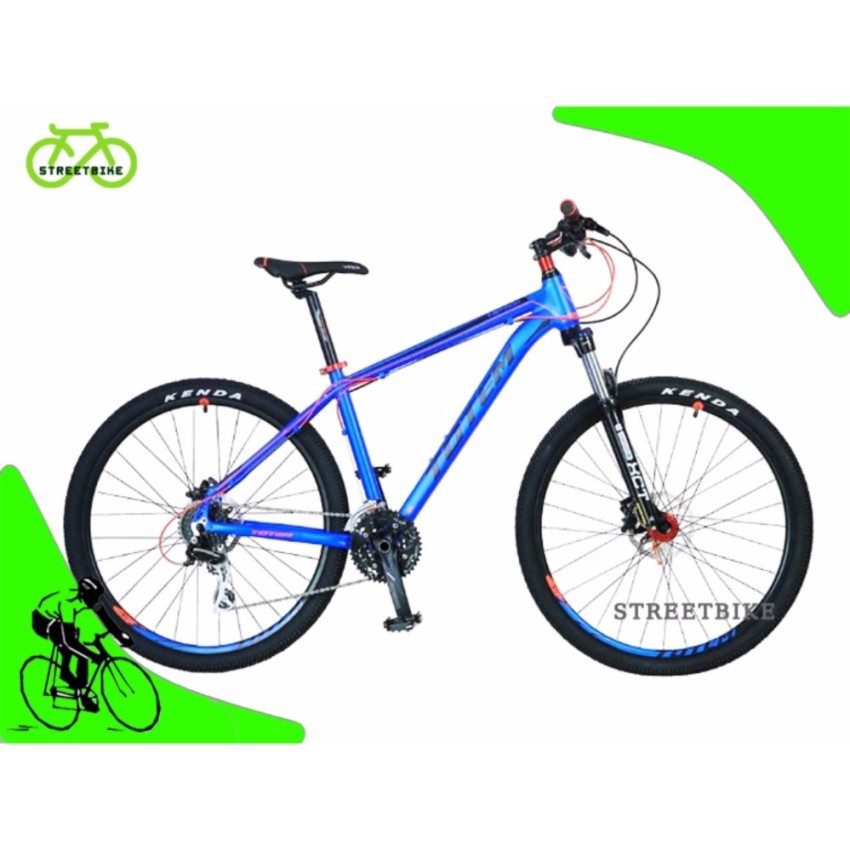 จักรยานเสือภูเขา 27.5"  totem inspiron size 17 blue