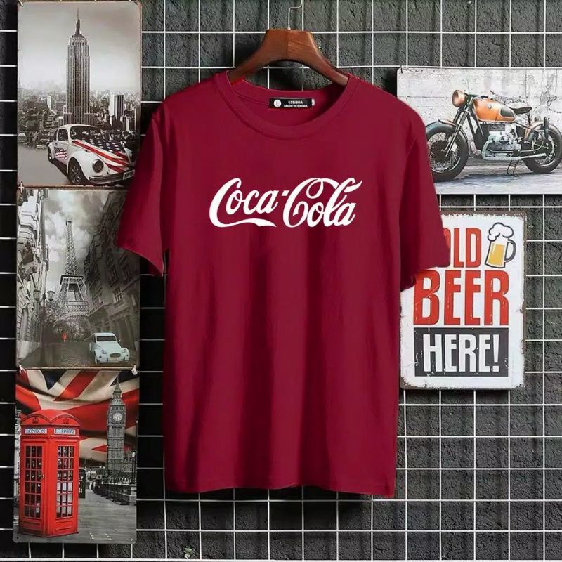 COCA-COLA เสื้อยืด distro พรีเมี่ยม