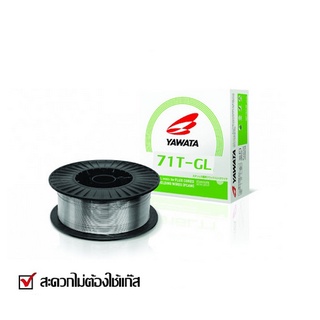 ลวดเชื่อมฟลักซ์คอร์แบบไม่ใช่แก๊ส ยาวาต้า 71T-GL 0.8 ม้วนละ 5 กิโล YAWATA