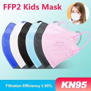 หน้ากากอนามัย 4 ชั้น ใช้ซ้ําได้ สําหรับเด็ก 6-12 ปี Kn95 Fpp2 Ce Kids Kn 95 10 20 50 ชิ้น