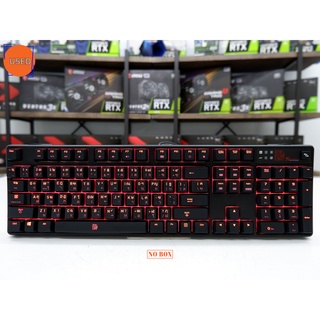 Keyboard (คีย์บอร์ด) TT Esports Poseidon Z Illumunated RGB No Box  (BLUE SWITCH EDITION) *รูปแบบแป้นพิมพ์ภาษาไทย* P10600