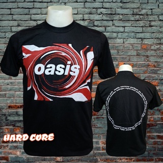 เสื้อวง OASIS วงร็อค ไม่มีตะเข็บข้าง คอฟิต ป้ายUS เสื้อร็อค เสื้อผ้าผู้ชาย เสื้อทัวร์ วงร็อคต่างประเทศ