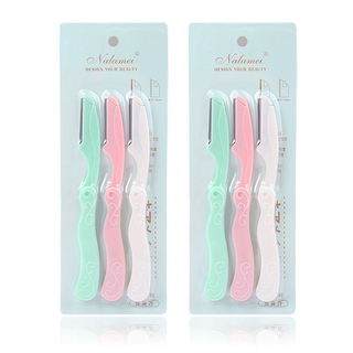 เครื่องมือมีดพับมีดคิ้ว 3 ชิ้น