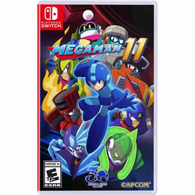 [NS] Megaman 11 [แถม Amiibo Card Megaman 11 ]