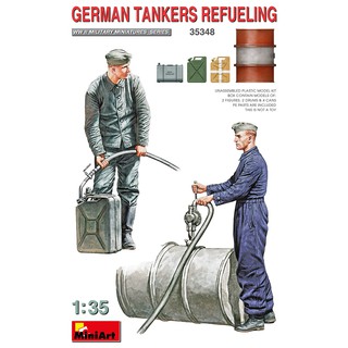 โมเดลประกอบ MiniArt 1/35 MI35348 German Tankers Refueling