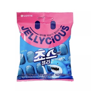 เยลลี่เกาหลี jellycious เยลลี่รสสตอเบอรี่และส้ม 70g