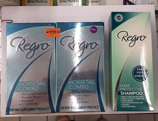 Regro Horsetail Combo 56 Capsules รีโกรว์ วิตามินสำหรับบำรุงตั้งแต่ราก จรด ปลาย