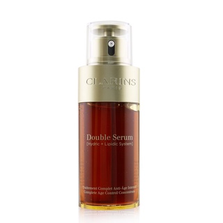 CLARINS - Double Serum (Hydric + Lipidic System) Complete Age Control Concentrate (Deluxe Edition) - 75ml/2.5oz