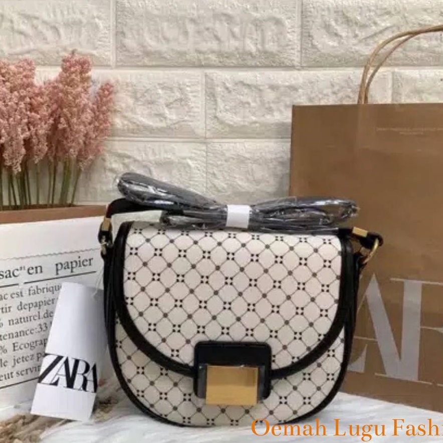 Women& 39;S SLING BAG Z*RA EMBOSSED OVAL WHITEBAND/ ZAR* OVAL WOMEN& 39;S BAG