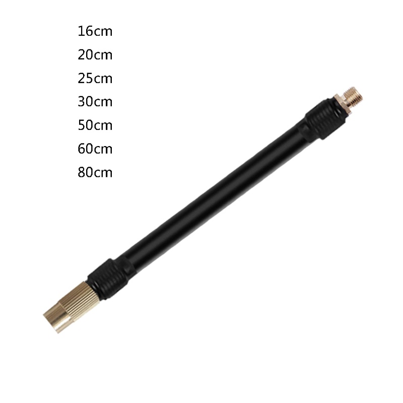 HIk Universal ยาง Air Inflator Connector ทนทานรถมอเตอร์ไซด์ยางหลอดเงินเฟ้อ