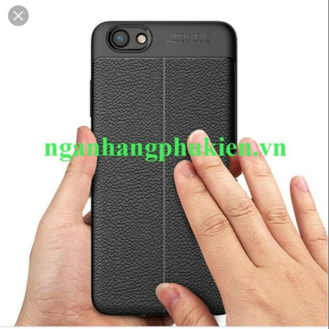 เคสหนังยืดหยุ่น Auto Focus สําหรับ vivo Y81 (แถมกระจกนิรภัย)