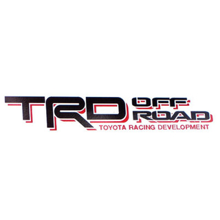 สติ๊กเกอร์ TRD OFF ROAD TOYOTA RACING DEVELOPMENT ติดข้างรถ ซ้าย ขวา Sticker RD OFF ROAD TOYOTA RACING DEVELOPMENT