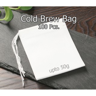 ถุงทำกาแฟ Cold Brew 100 ถุง ขนาด 15x9.5 cm.