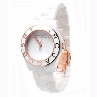 Marc By Marc Jacobs MBM9502 White Ceramic Bracelet Ladies Watch