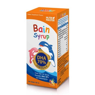 Nutrimaster Bain Syrup 150 ml.