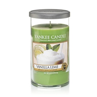 Medium Prefect Pillar Candle Vanilla Lime