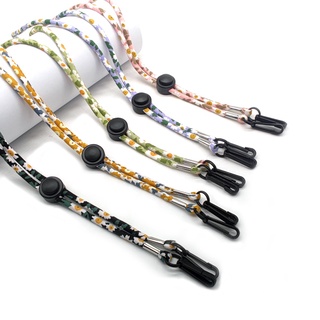 หน้ากากผ้าฝ้ายหน้ากากใบหน้าสามารถปรับได้ Lanyard Lanyard