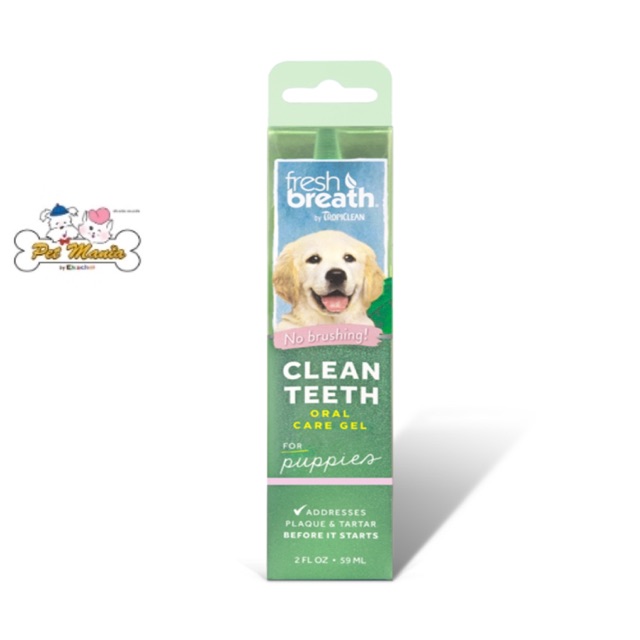 Tropiclean Fresh Breath Clean Teeth Gel Puppy (2 oz.)