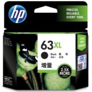 HP 63XL High Yield Black Ink Cartridge