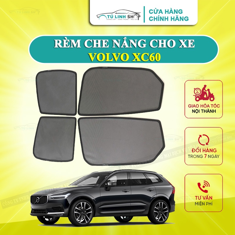 ม่านบังแดดแม่เหล็กสําหรับ Volvo XC60, XC90, XC40, V40 Mincar แท้