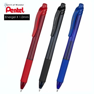 เพนเทล ปากกาหมึกเจล Pentel Energel X 1.0mm BL110