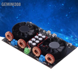 Gemini308 D‑Class Power Amplifier Board Double Core Digital Module 2x600W YJ‑TPA3255 DC24V‑48V