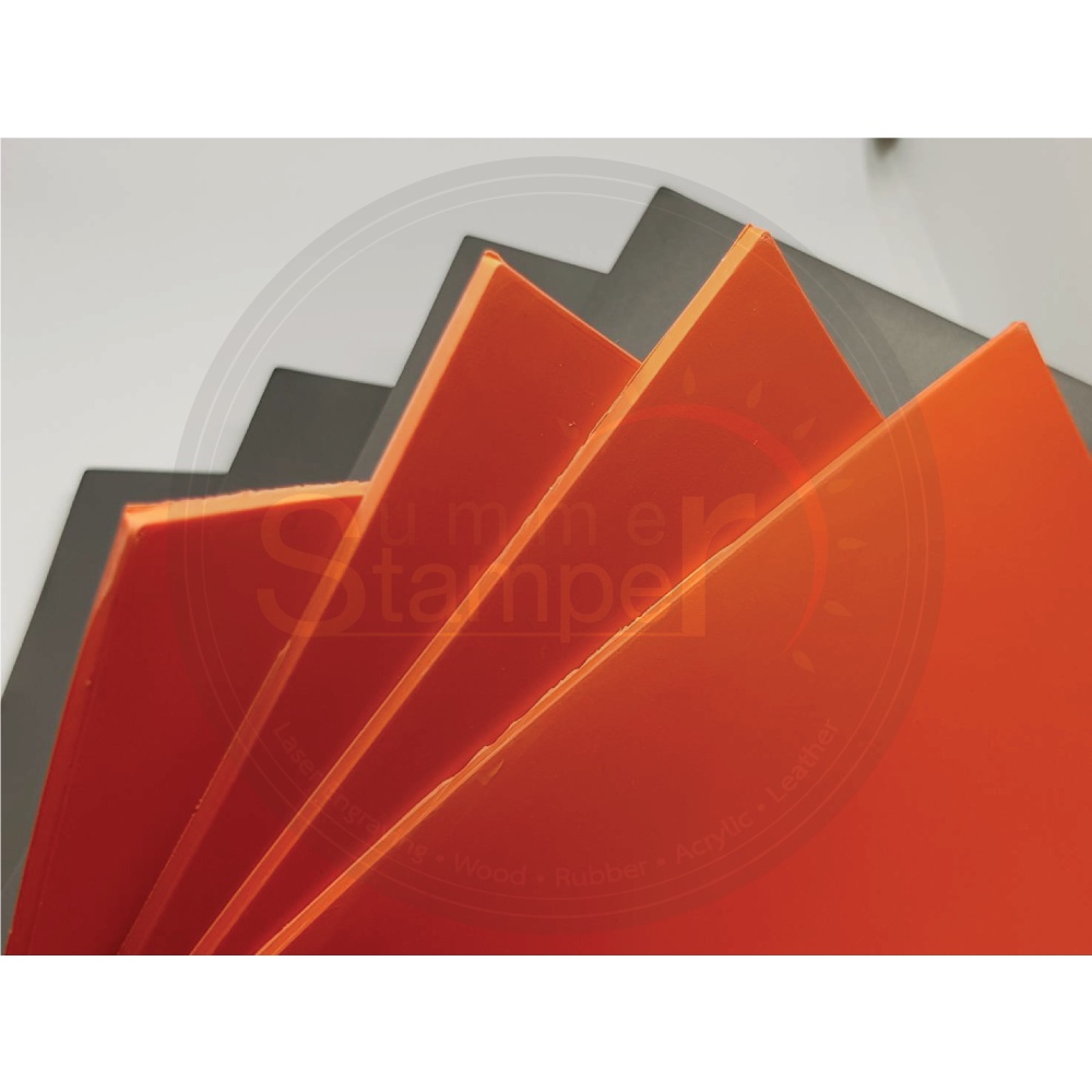 Laser Rubber Sheet **รุ่นกลิ่นและควันน้อย** (แผ่นยางพาราสำหรับเครื่อง