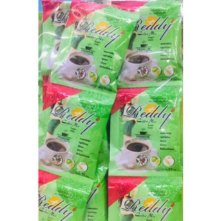 กาแฟเรดดี้ชนิดแผง 💚ดีท้อกซ์*(ซองสีเขียว) 12 ซอง แท้100% &gt;กินง่าย ถ่ายคล่อง ลดพุงเร็ว&lt;