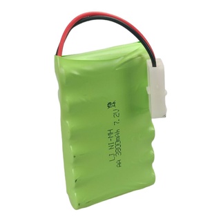 ถ่านรถบังคับ Ni-MH 7.2V 3800 mAh. แบบชาร์จได้ ปลั๊กแบบ 2รู (KET-2P) ส่งด่วนจากกรุงเทพ