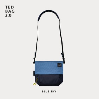Ted blue sky sling bag กระเป๋าสะพายข้างใบเล็ก รุ่นเท็ด สีฟ้ากรม