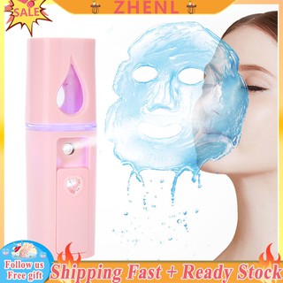 ❀ZHENL READY❀Nano Facial Handy Cool Mist Spray Humidifier Face Hydration Atomization Sprayer