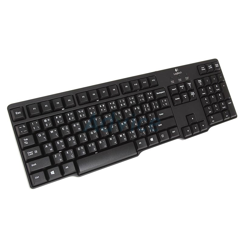 PS/2 Keyboard LOGITECH (K100) Black