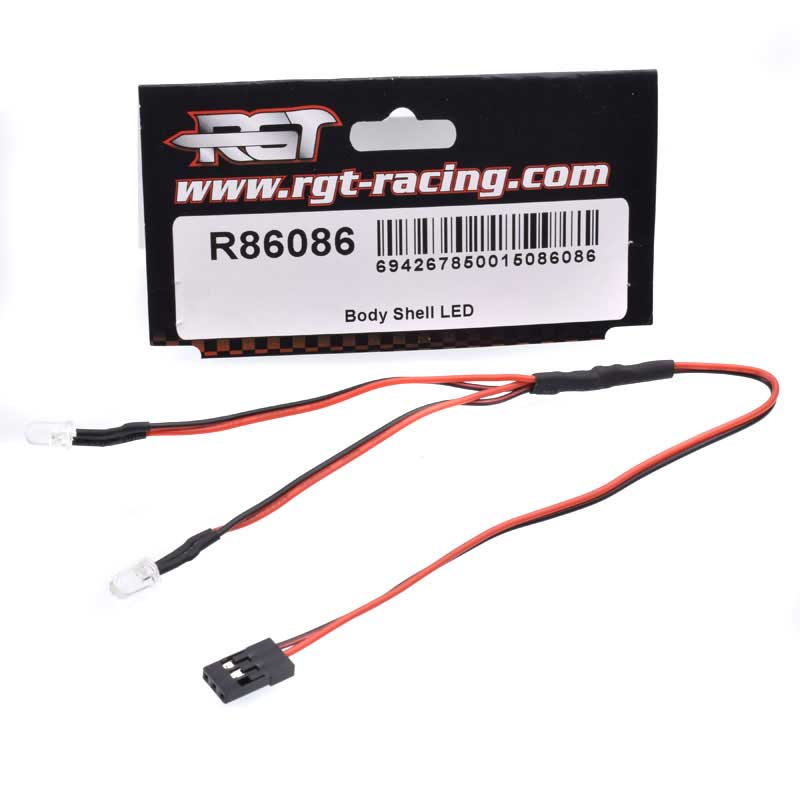 RC R86086 ไฟ LED รถ JR ปลั๊กสําหรับ RGT 1/10 EX86100 EX86100PRO