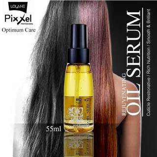 เซรั่มบำรุงผม โลแลน พิกเซล ออพติมัมแคร์ รีจูวิเนติ้ง ออยล์ เซรั่ม Lolane Pixxel Optimum Rejuvenating Oil Serum 55/127ml.