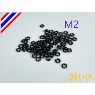 Rubber Gasket M2 Black 10 pcs