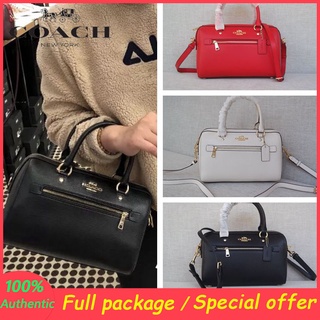 Outlet ของแท้ 🎀 COACH F79946 ผู้หญิง กระเป๋าสะพายไหล่ โมโนโครม บรรยากาศ กระเป๋าสะพาย กระเป๋าสะพาย