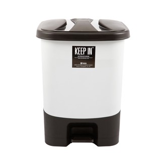 ถังขยะขาเหยียบ 16 ลิตร คีปอิน RW 9264 Trash bin 16 liters Keepsake in RW 9264