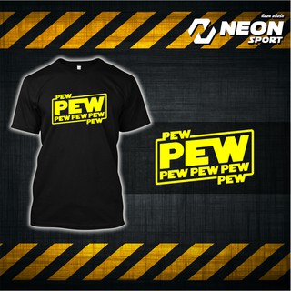 เสื้อยืดสกรีนลาย 🔥🔥 Star War Pew Pew Pew 🔥🔥