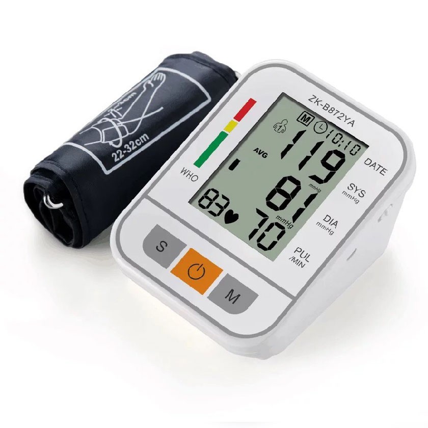 🔥ราคาถูกที่สุด🔥เครื่องวัดความดันโลหิต Jziki Blood Pressure Monitor