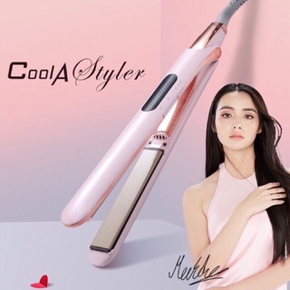 โค้ดลด Cool A Styler Anion เครื่องหนีบผม ประจุไอออน ของแท้💯 เครื่องม้วนผม Coolastyler HS 976