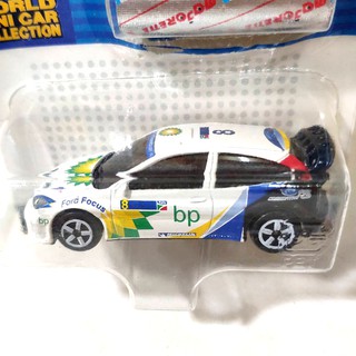 รถเหล็ก Majorette ฟอร์ต โฟกัส เบอร์ 8 (ล้อหายาก,ในแพ๊ก) No.8 Ford Focus Bp WRC 2004