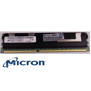 Micron 4GB DDR3 PC3-10600R 1333 MHZ ECC Reg For server สำหรับ เซิร์ฟเวอร์ Ram