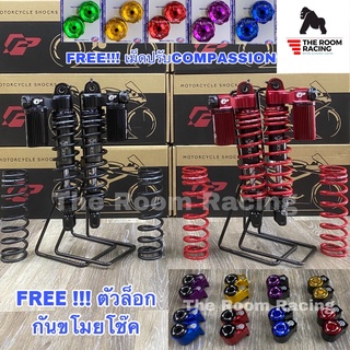 โช๊ค Profender Yamaha Xmax 300 2017-ปัจจุบัน Free!!!เม็ดปรับCompression กันขโมยโช็คJ’s racing และเสื้อProfender แท้100%