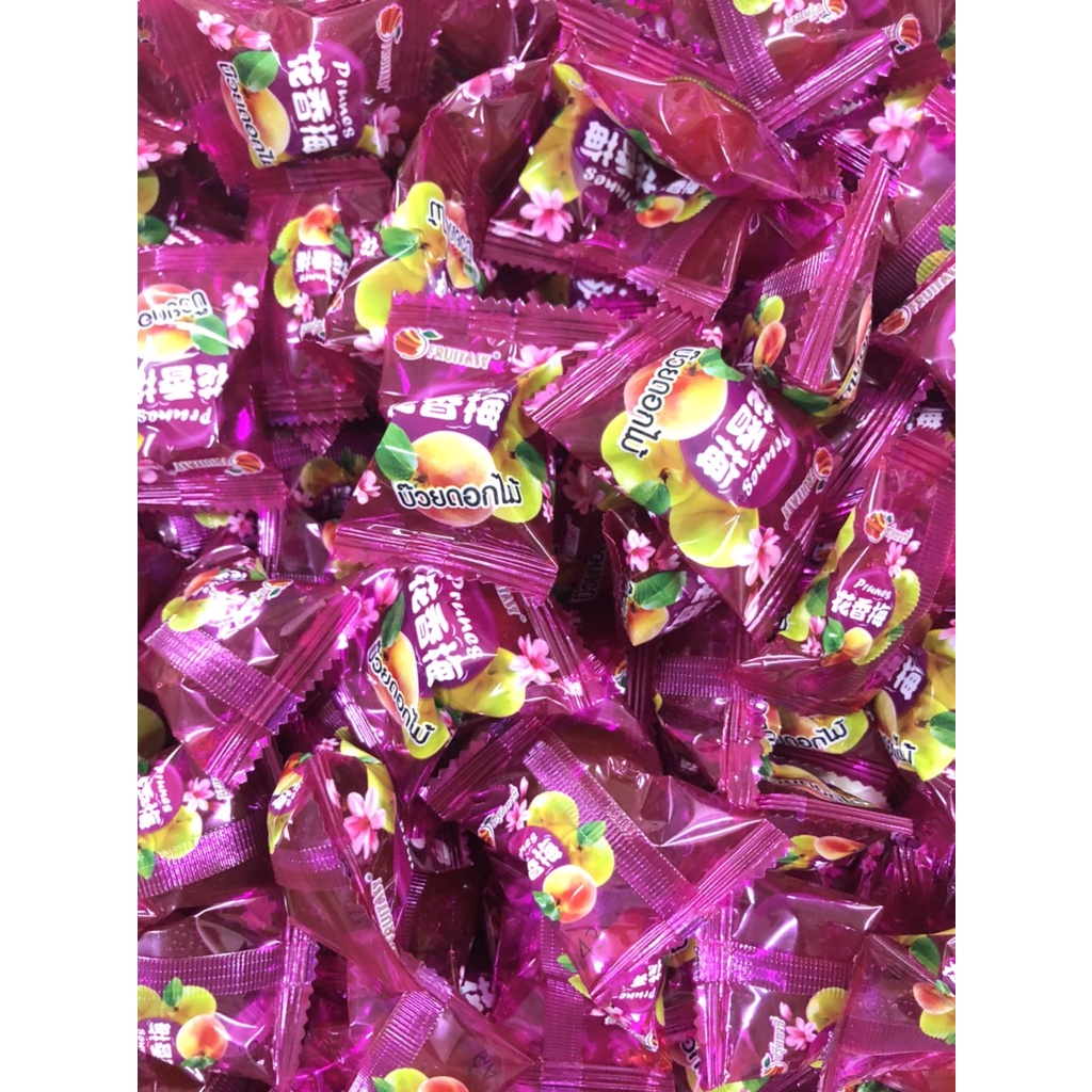 บ๊วยพรุนแบบห่อเม็ดเดียว ขนาด 1 กิโลกรัม  ตราFruitasy - รูปที่ 4