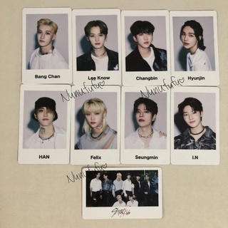 การ์ดญี่ปุ่น PHOTOCARD SCARS JP - STRAY KIDS แยกเมมเบอร์