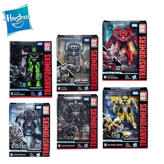 Hasbro โมเดลฟิกเกอร์หุ่นยนต์ Transformers Robot Lockdown Crowbar ของเล่นสําหรับเด็ก